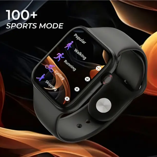 Smartwatch Smartwatch Techy Alpha T500Ultra Max 1.92"HD Display Bluetooth Calling, Music Mode (Black Strap, Free size) - Image 2